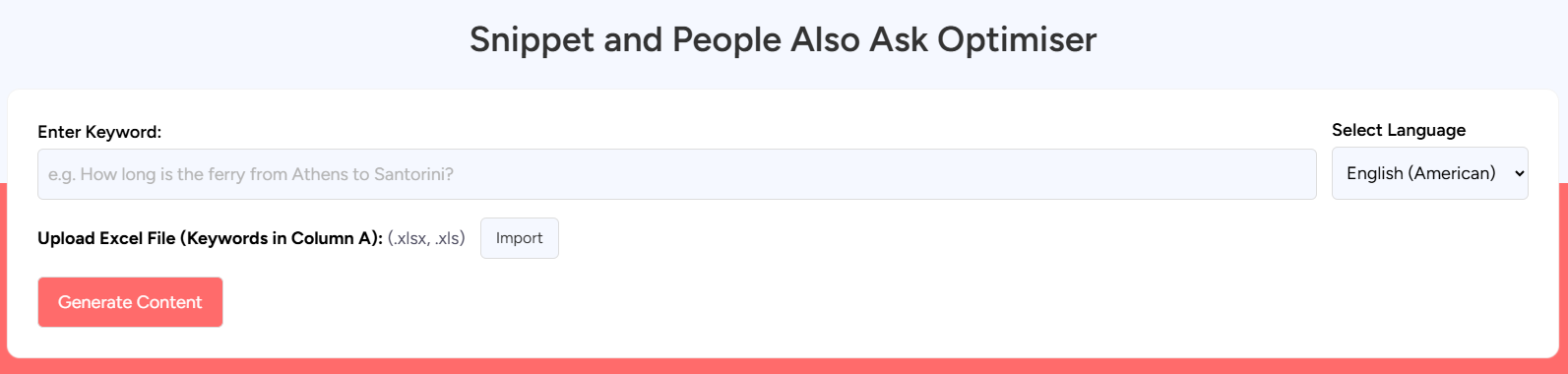 ai snippet and people also ask optimiser